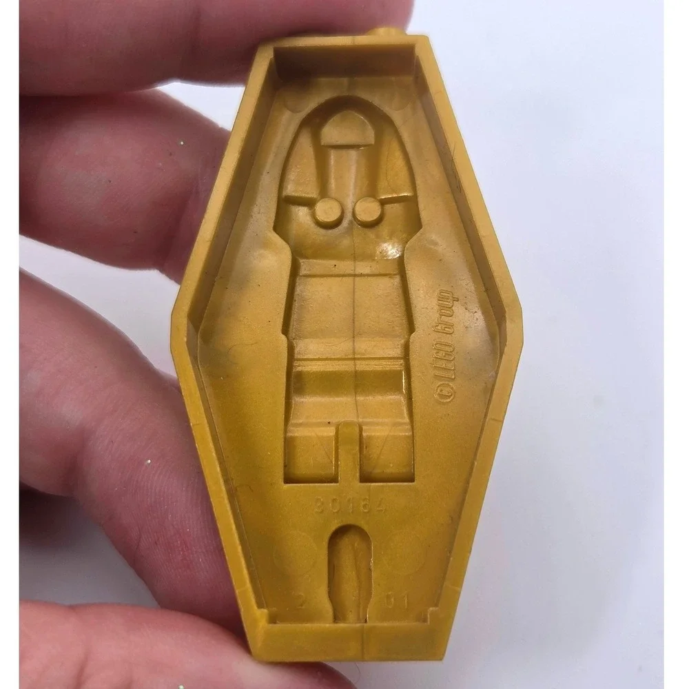 LEGO Sarcophagus Lid Pearl Gold Good 30164 Lego Group Authentic Piece